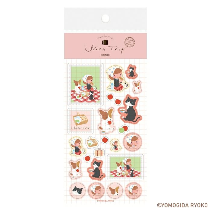透明ｼｰﾙｼｰﾄ PICNIC ﾖﾓｷﾞ田ﾘｮｵｺWithTrip