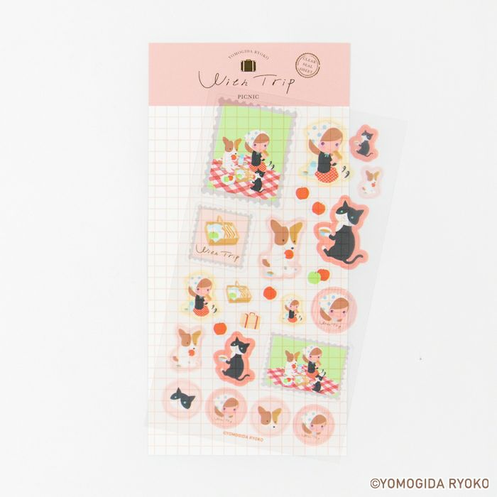 透明ｼｰﾙｼｰﾄ PICNIC ﾖﾓｷﾞ田ﾘｮｵｺWithTrip