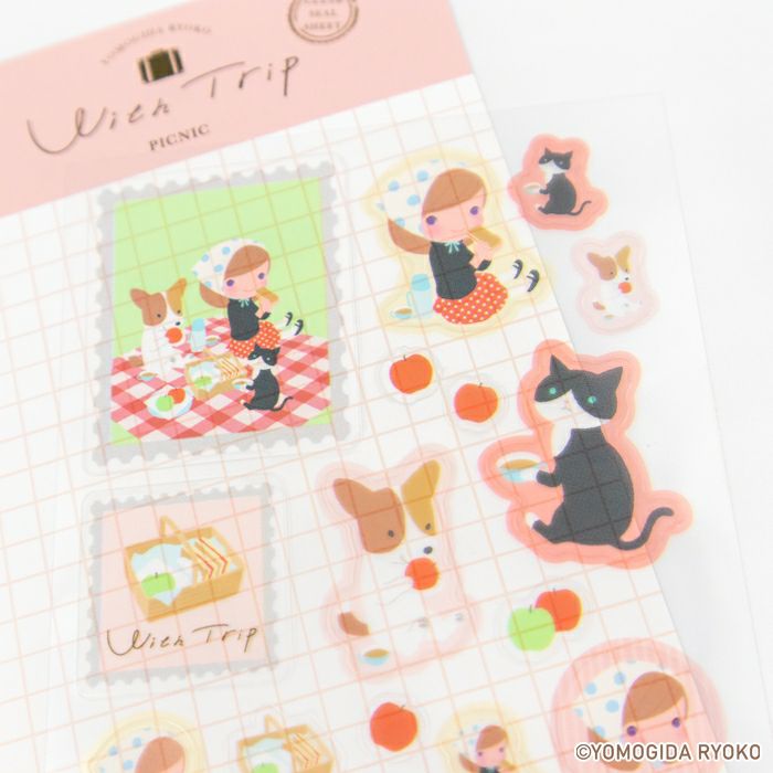 透明ｼｰﾙｼｰﾄ PICNIC ﾖﾓｷﾞ田ﾘｮｵｺWithTrip