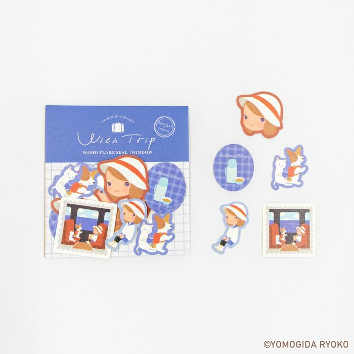 和紙ﾌﾚｰｸｼｰﾙ WINDOW ﾖﾓｷﾞ田ﾘｮｵｺWithTrip