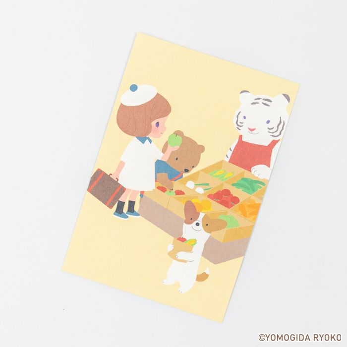 ﾎﾟｽﾄｶｰﾄﾞ MARKET ﾖﾓｷﾞ田ﾘｮｵｺWithTrip