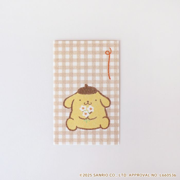 美濃和紙ぽち袋 ﾎﾟﾑﾎﾟﾑﾌﾟﾘﾝ ｻﾝﾘｵ