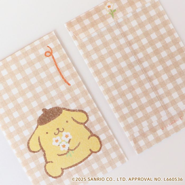 美濃和紙ぽち袋 ﾎﾟﾑﾎﾟﾑﾌﾟﾘﾝ ｻﾝﾘｵ