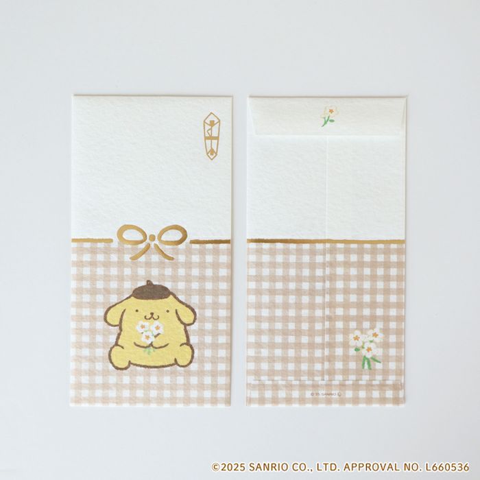 美濃和紙箔のし袋 ﾎﾟﾑﾎﾟﾑﾌﾟﾘﾝ ｻﾝﾘｵ