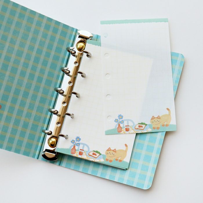 fufufu手帳 ﾘﾌｨﾙM5 ねこのいる部屋 | 古川紙工公式オンラインショップ
