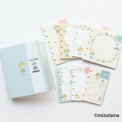 暮らしの手の手帳 fufufu手帳 ﾊﾞｲﾝﾀﾞｰM6ｾｯﾄ わたしのすきなもの mizutama | 古川
