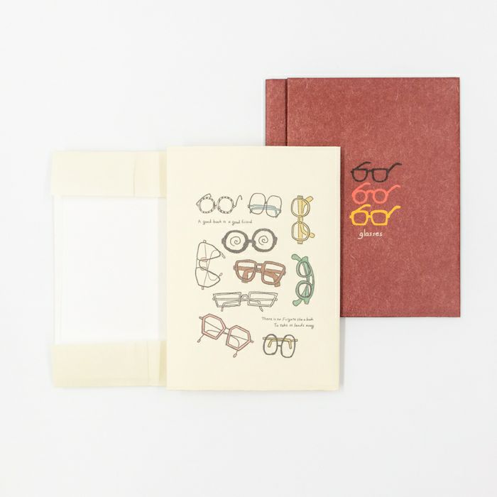 Furukawa Shiko Mino Washi Book Cover - Lens