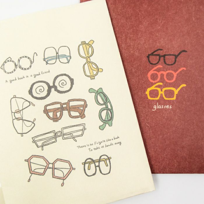 Furukawa Shiko Mino Washi Book Cover - Lens