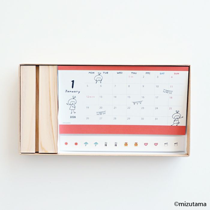 ｵﾝﾗｲﾝ限定 ｶﾚﾝﾀﾞｰ2026  mizutama2