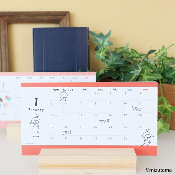 ｵﾝﾗｲﾝ限定 ｶﾚﾝﾀﾞｰ2026  mizutama2