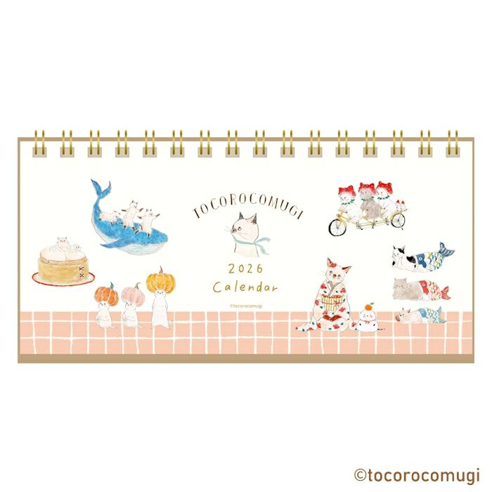 ﾘﾝｸﾞｶﾚﾝﾀﾞｰ ﾄｺﾛｺﾑｷﾞ 2026