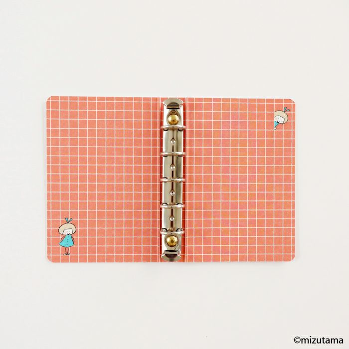 fufufu手帳 ﾊﾞｲﾝﾀﾞｰM5  りんちゃん