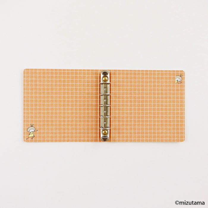 fufufu手帳 ﾊﾞｲﾝﾀﾞｰM5ｽｸｴｱ  りんちゃん