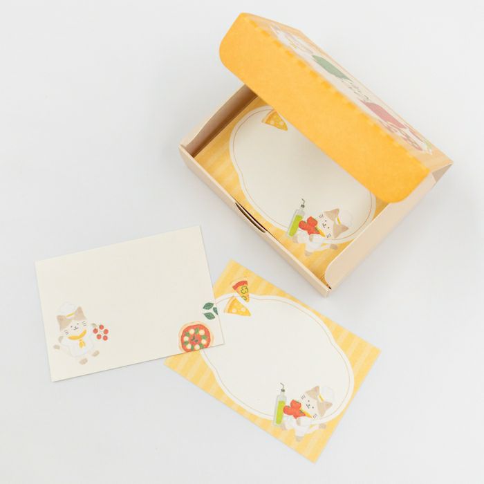 箱入りﾒﾓ ﾋﾟｻﾞにゃんこ ｲﾀﾘｱ