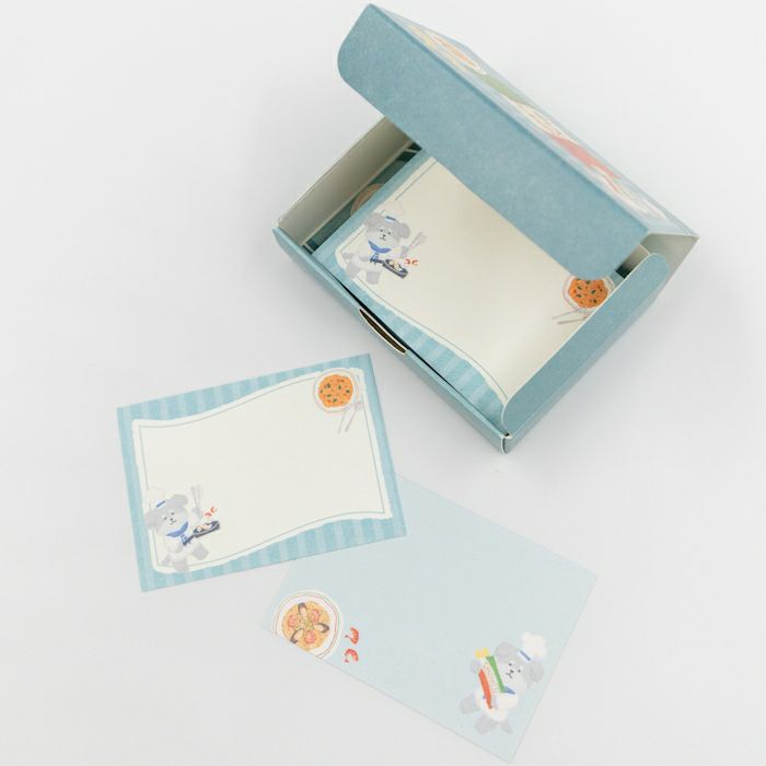 箱入りﾒﾓ ﾊﾟｽﾀわんこ ｲﾀﾘｱ