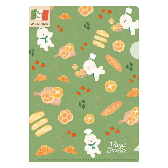 A5ｸﾘｱﾌｧｲﾙ ﾊﾟﾝわんこ ｲﾀﾘｱ