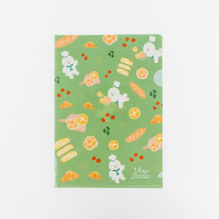 A5ｸﾘｱﾌｧｲﾙ ﾊﾟﾝわんこ ｲﾀﾘｱ