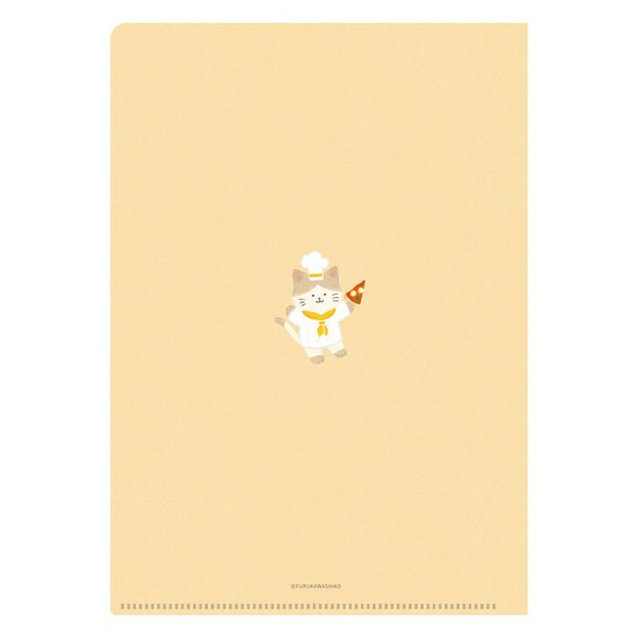 A5ｸﾘｱﾌｧｲﾙ ﾋﾟｻﾞにゃんこ ｲﾀﾘｱ | 古川紙工公式オンラインショップ