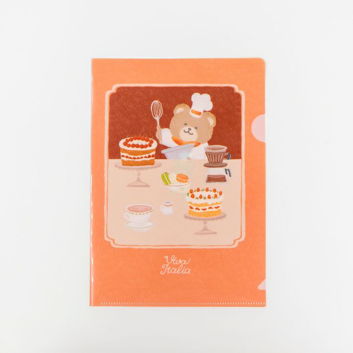 A5ｸﾘｱﾌｧｲﾙ ﾃﾞｻﾞｰﾄくま ｲﾀﾘｱ