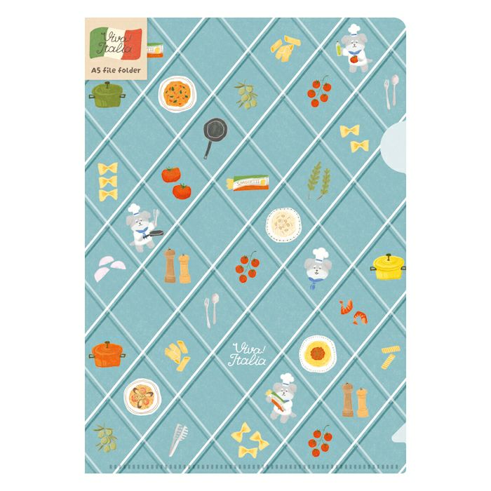 A5ｸﾘｱﾌｧｲﾙ ﾊﾟｽﾀわんこ ｲﾀﾘｱ