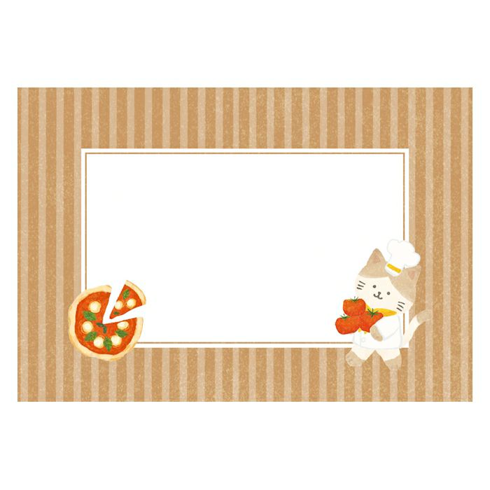 ﾚﾀｰｾｯﾄ ﾋﾟｻﾞにゃんこ ｲﾀﾘｱ