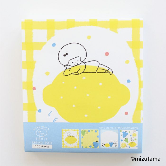 ｵﾝﾗｲﾝ限定 ﾒﾓﾊﾟｯﾄﾞ FRUIT LEMON×GRAPE