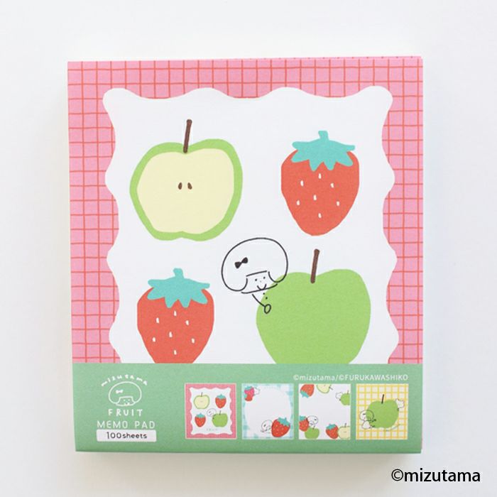 ｵﾝﾗｲﾝ限定 ﾒﾓﾊﾟｯﾄﾞ FRUIT GA×ST