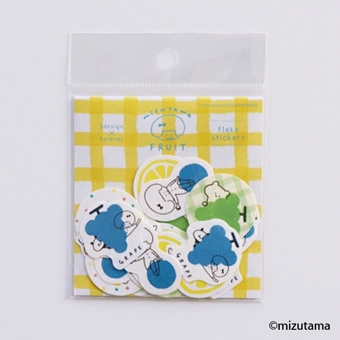 ｵﾝﾗｲﾝ限定 和紙ﾌﾚｰｸｼｰﾙ FRUIT LEMON×GRAPE