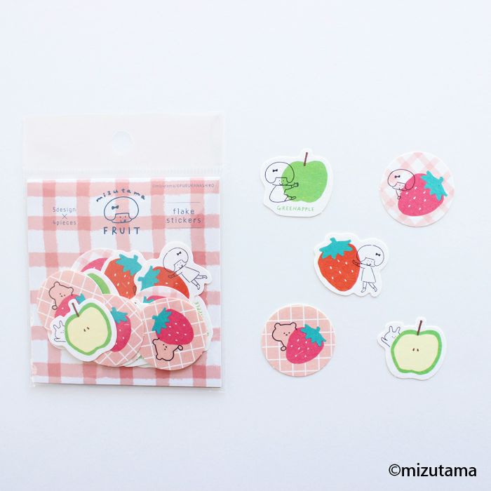 ｵﾝﾗｲﾝ限定 和紙ﾌﾚｰｸｼｰﾙ FRUIT GA×ST