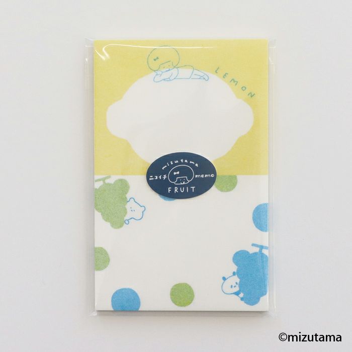ｵﾝﾗｲﾝ限定 ﾆｺｲﾁmemo FRUIT LEMON×GRAPE