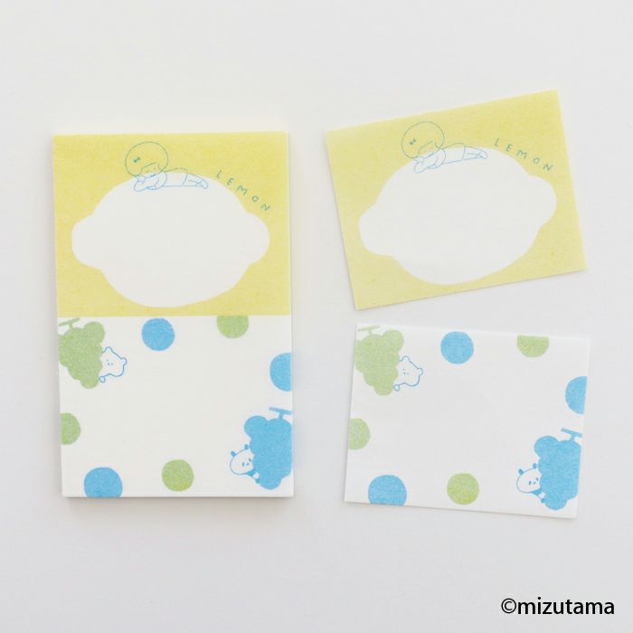 ｵﾝﾗｲﾝ限定 ﾆｺｲﾁmemo FRUIT LEMON×GRAPE