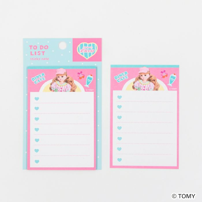 付箋 ﾀﾞｲﾅｰｶﾌｪ ﾘｶちゃん