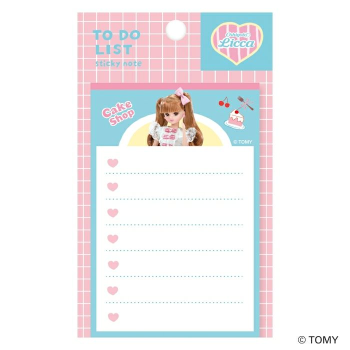 付箋 ｹｰｷｼｮｯﾌﾟ ﾘｶちゃん