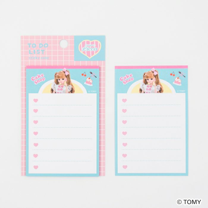 付箋 ｹｰｷｼｮｯﾌﾟ ﾘｶちゃん