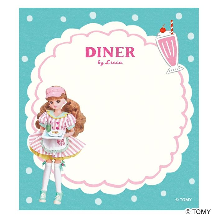 ﾒﾓﾊﾟｯﾄﾞ ﾀﾞｲﾅｰｶﾌｪ ﾘｶちゃん