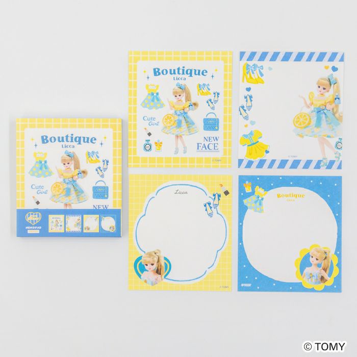 ﾒﾓﾊﾟｯﾄﾞ ﾌﾞﾃｨｯｸ ﾘｶちゃん