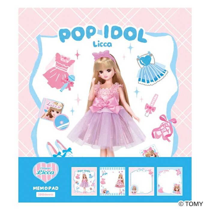 ﾒﾓﾊﾟｯﾄﾞ ｱｲﾄﾞﾙ ﾘｶちゃん