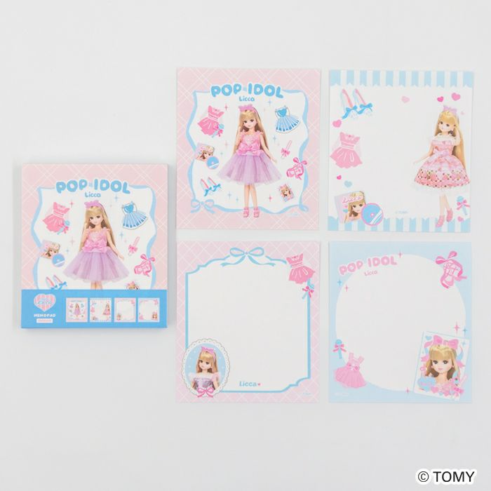 ﾒﾓﾊﾟｯﾄﾞ ｱｲﾄﾞﾙ ﾘｶちゃん