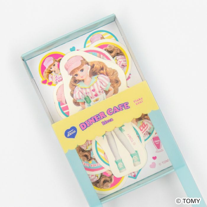 箱入りﾌﾚｰｸｼｰﾙ ﾀﾞｲﾅｰｶﾌｪ ﾘｶちゃん