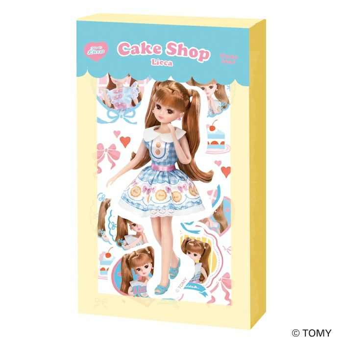 箱入りﾌﾚｰｸｼｰﾙ ｹｰｷｼｮｯﾌﾟ ﾘｶちゃん