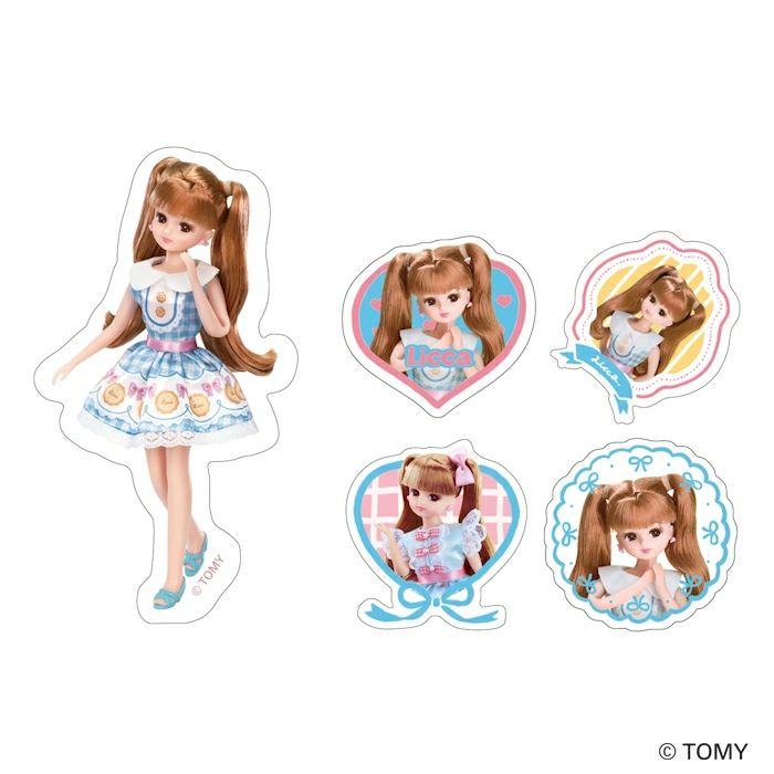 箱入りﾌﾚｰｸｼｰﾙ ｹｰｷｼｮｯﾌﾟ ﾘｶちゃん