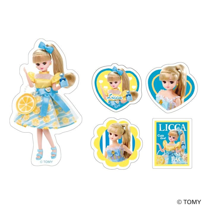 箱入りﾌﾚｰｸｼｰﾙ ﾌﾞﾃｨｯｸ ﾘｶちゃん