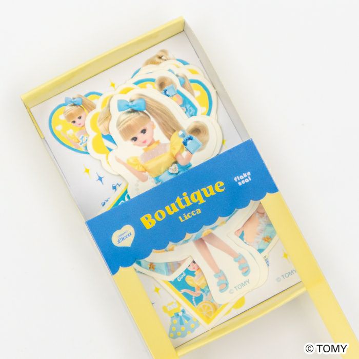 箱入りﾌﾚｰｸｼｰﾙ ﾌﾞﾃｨｯｸ ﾘｶちゃん