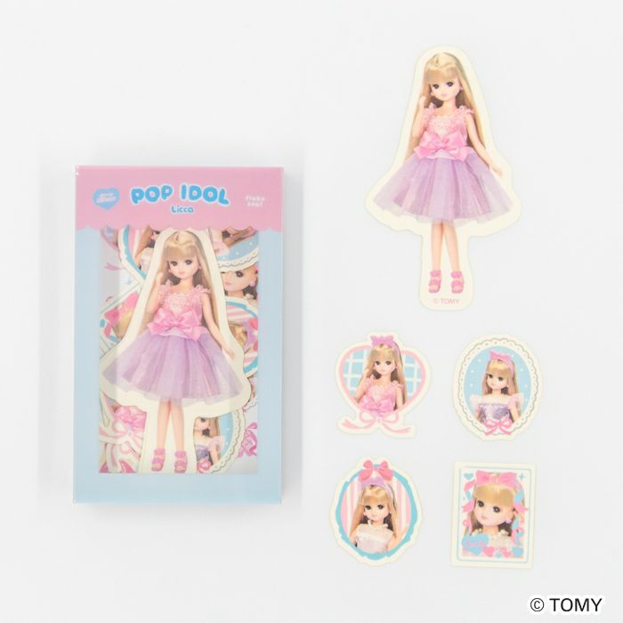 箱入りﾌﾚｰｸｼｰﾙ ｱｲﾄﾞﾙ ﾘｶちゃん