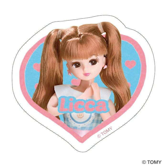 ｽﾃｯｶｰ3柄ｾｯﾄ ｹｰｷｼｮｯﾌﾟ ﾘｶちゃん