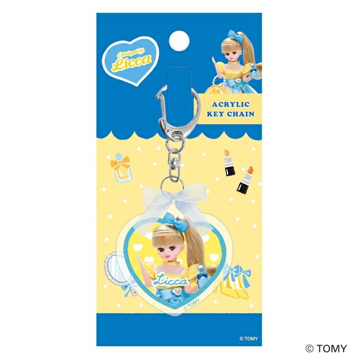 古川紙工×リカちゃん　Oshigoto Licca アクリルキーホルダー　4種 Amazon.co.jp: 古川紙工 リカちゃん キーホルダー リボン付きアクリル