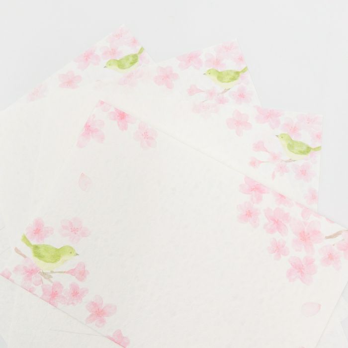 今日のお手紙ﾚﾀｰｾｯﾄ ｻｸﾗとｳｸﾞｲｽ