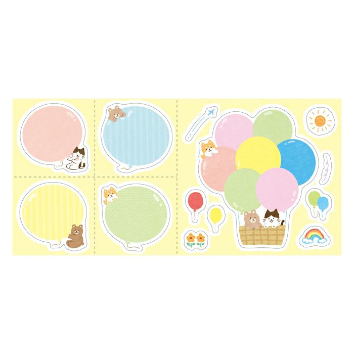  色紙 ﾊﾞﾙｰﾝ