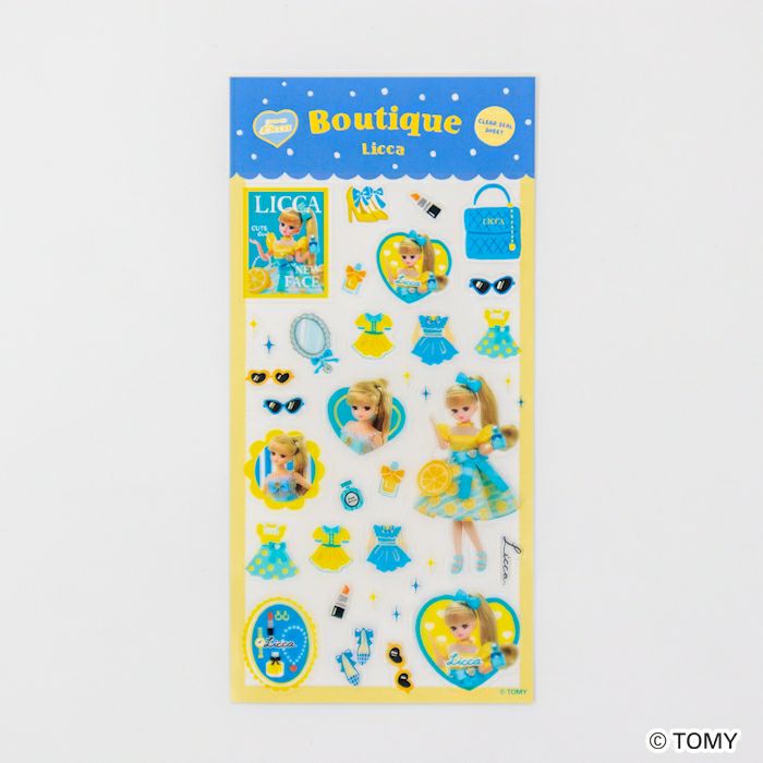 ｵﾝﾗｲﾝ限定 ｼｰﾙｾｯﾄ ﾘｶちゃん | 古川紙工公式オンラインショップ