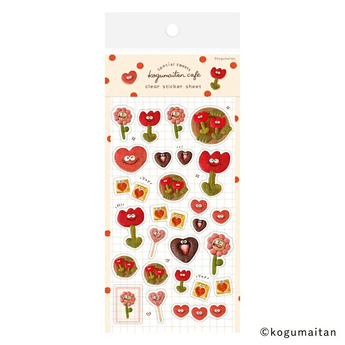 透明ｼｰﾙｼｰﾄ ﾁｭｰﾘｰ こぐまいたん